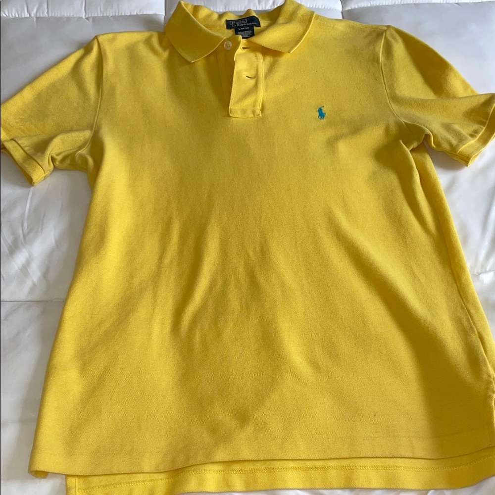 Yellow Polo Kids Shirt